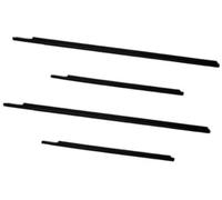 XEBRAD Window Door Seals 4PCS Car Outer Window Rubber Weatherstrip Waterproof Pressure Strip Sealing Belt Moulding Trim, for Toyota, for Vios 2008-2013 Car Window Outer Weatherstrip