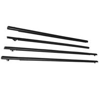 XEBRAD Window Door Seals 4PCS/Set Car Outer Window Rubber Weatherstrip for City 2009-2014 Waterproof Pressure Strip Sealing Strip Car Accessories Car Window Outer Weatherstrip