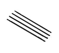 XEBRAD Window Door Seals Car Outer Weatherstrip Waterproof Pressure Strips Sealing Belt Moulding Trim, for Mazda, 3 2004-2009, for Mazda, 6 2004-2012 Car Window Outer Weatherstrip(Black 04-09)