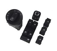XEBRAD Window Panel Switche Electric Power Button Headlight Switch Rear View Mirror Switch, for, A4 B6 B7 RS4, for Seat, Exeo Car Window Switch