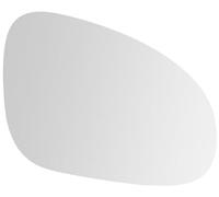 XEBRAD Wing Mirror Glass Heated Left Passenger Side, for Volkswagen, for Vw, for Golf Mk5 2003-2009 car wing mirror glass replacement(BLACK Driver Side Right)