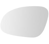 XEBRAD Wing Mirror Glass Heated Left Passenger Side, for Volkswagen, for Vw, for Golf Mk5 2003-2009 car wing mirror glass replacement(BLACK Passenger Side Left)