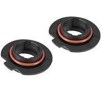 XEDLAMP 2pcs H7 LED Headlight Adapter Base Bulb Sockets Holder, for Car Black Headlight Mounting Bracket For Car