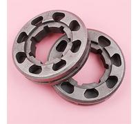 XEDLAMP 2pcs/lot 404 8 Teeth Inner Hole 22mm Sprocket Rim, for Homelite, for JONSERED, for Poulan, Pro Chainsaw Spare Part Large Spline Chainsaw Rim Sprocket