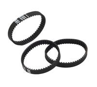 XEDLAMP 3Pcs Short Belts, for Shark, for HZ2002 Vacuum Cleaner Front Soft Brush Robot Vacuum Cleaner Drive Replacement Belts Vacuum Cleaner Belt