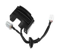 XEDLAMP 81260-2V010 Trunk Tailgate Handle Release Switch Rear Door Hatch Liftgate Latch Button Switch, for Hyundai, for Veloster 2012-2017 Black Boot Release Switch