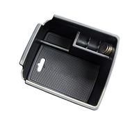 XEDLAMP Car Central Armrest Storage Box, for VW, for Tiguan, 2 Mk2 2016 2017 2018 Console Arm Rest Tray Holder Case Pallet Container Car Center Console Organiser