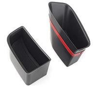 XEDLAMP car door handle tray Cnazg40 2Pcs Car Front Door Handle Armrest Storage Box Case Phone Container Key Holder Tray Bin Kit, for Q5 2009-2016