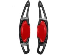XEDLAMP car Gear Shift Paddle Paddle Shifter Cover Extensions, for Civic 11Th, for CRV 2023 Steering Wheel Gear Shift Car-Styling Stickers(Black)