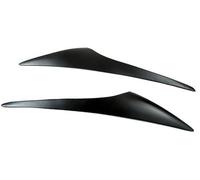 XEDLAMP Car Headlight Eyebrows, for Ford, for Focus Mk3 2015-2018 Auto Front Eyelids Headlamp Eye Lid Cover Trim Sticker car headlight eyebrow trim