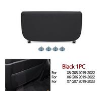 XEDLAMP Car Left Right Seat Backrest Leather Storage Pack Cover Replacement, for, X5 X6 X7 G05 G06 G07 2019 2020 2021 2022 2023 Car Seat Organiser Backboard(Black)