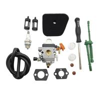 XEDLAMP Carburetor Kit, for, FS90R FS90 FS110R FS130R FS100 KM130R KM90R FS100RX KM110R HT100 HT101 Trimmer Weed Eater C1Q-S174 Carb Carburetor Replacement Kit(BLACK 1 Set)