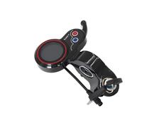 XEDLAMP electric scooter meter panel Dashboard Throttle 48v 6 Pin Display, for Zero, 8 9 10 8x 10x 11x Electric Scooter Display Instrument with Key
