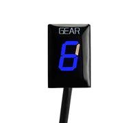 XEDLAMP For Aprilia, for RSV Mille 1998-2011 RSV Mille Tuono 2002-2010 2011 EFI Motorcycle Accessories 1-6 Level Speed Display Gear Indicator Motorcycle Gear Indicator(Blue)