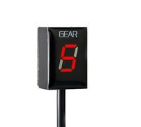 XEDLAMP For CB400F CBR400R CBF500 CBR300 vt750 CB1300 NC400X VFR800X CBF1000 F Fury 1-6 Speed Motorcycle Gear Display Indicator Motorcycle Gear Indicator(Red)