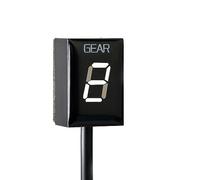XEDLAMP For CB900F CBR250R CBR900RR CBR919RR CBR954RR Goldwing GL1800 Motorcycle Ecu Direct Mount 1-6 Speed Gear Display Indicator Motorcycle Gear Indicator(White)