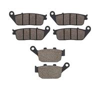 XEDLAMP Front And Rear Brake Pads, for Triumph, Street Triple 675 Naked 2007-2012 Tiger 800 XC XCA XCX XR XRT XRX 2011-2018 Disc brake pads for motorcycles(Front and Rear)