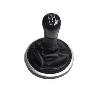 XEDLAMP GAITOR Shift Boot Gaiter Frame Matte Chrome, for Ford, for Fiesta, MK6 02-08 Gear Shift Cover Gear Shifts KNOB Fusion Transit Connect Gear Shift Boot(Black Pair)
