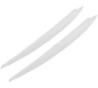 XEDLAMP Headlight Eye Lid, for Golf 7, for Mk7 Gti R Auto Head Light Lamp Eyelids Eyebrow Decoration Car Styling Trim Accessories car headlight eyebrow trim(WHITE)