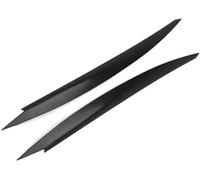 XEDLAMP Headlight Eye Lid, for Golf 7, for Mk7 Gti R Auto Head Light Lamp Eyelids Eyebrow Decoration Car Styling Trim Accessories car headlight eyebrow trim(Black)