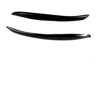 XEDLAMP Headlights Eyebrow, for Tt 2006-2014 Lamp Eyelids Trim Strips Lid Cover Resin Gloss Black Car Headlight Molding Sticker car headlight eyebrow trim