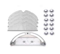 XEDLAMP Mop Cloths Water Tank, for xiaomi, for roborock, S51 S50 S52 S55 S60 E25 E35 E4 E5 S6 Pure S5 S6 T4 T6 Vacuum Cleaner Parts Replacement Reusable Cleaning Cloth For Robotic Vacuum(17pcs)