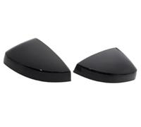 XEDLAMP Motorcycle Rear Mirrors, for A3 S3 8V Rs3 2013-2020 Silver Side Wing Mirror Cap Covers Replace Carbon Fiber Look Black Bike Rear View Mirror (A) Bike Rear View Mirror (A)