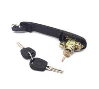 XEDLAMP Outer Door Handle Front Left Right with Lock Barrel, for Ford, Galaxy 1995-2006 33MM PIN Length 6K0837205 Car Exterior Door Handle Kit