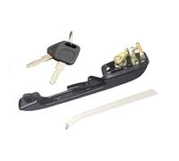 XEDLAMP Outer Right Front Door Handle with 2 Keys, for, 100 200 C3 1982-1987 55107137GR 443837206B 443837206C Car Exterior Door Handle Kit