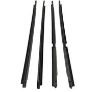 XEDLAMP Roof Weatherstrip Sea Car Door Edge Protector 4 Pcs Windows Rubber Outside, for Yaris Xp90 Sedan 2007-2012 Vitz Weatherstrip 68210-0D120