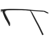 XEDLAMP Roof Weatherstrip Sea Car Door Edge Protector Window Upper Rubber Strip Sealing Glass Lifter Guide Groove Mud Trough, for Peugeot 2008(Black Front Left)