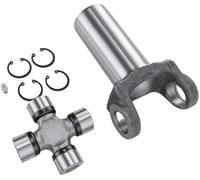 XEDLAMP Transmission Slip Yoke U Joint Kit Strength Steel Replacement Assembly with Ca2 3 6081X Ideal, for Cherokee Comanche 1992-1998