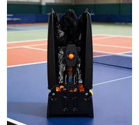 XEEAOFE Efficient Table Tennis Trainer with Automatic Ball Collection Net, 300 Ball Capacity, 9 Spin Modes, and 7 Adjustable Tilt Angles