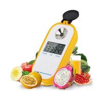 XEEAOFE Honey Refractometer, Digital Honey Refractometer 0-90% 5.0%~38.0% Moisture 33.0~48.0 Baume Maple Syrup Molasses Malt BeeKeeping Supplies Portablestant
