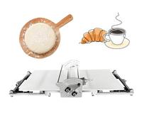 XEEAOFE Professional Dough Sheeter, Desktop Dough Sheeter, Adjustable Thickness from 2 to 30mm, Foldable Dough Sheeter for Bakeries and Pastries