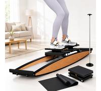 XEEAOFE Ski Simulator Machine, Indoor Ski Trainer, Ski Workout Machine