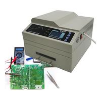 XEEAOFE T937 Intelligent Infrared IC Heater, PCB Soldering Furnace Reflow Oven with Online Funtion and Exhaust Pipe, Drawer Type Lead Infrared Reflow Soldering Machine T937