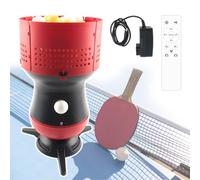 XEEAOFE Table Tennis Trainer, Portable ABS Ball Automatic Launcher Table Tennis Robot Practice Training Machine, Children Entertainment Toy Tennis Ball Machine Ball Launcher