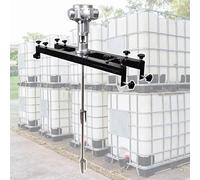 XEEAOFE Three-Cylinder Pneumatic Paint Mixer, 275 Gallon IBC Air Agitator, 1/2HP with Folding Impeller, Professional Paint Stirring Equipment