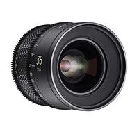 XEEN CF Cinema 35mm T1.5 Sony E Mount Full Frame - Professional Cine Lens - Carbon Lens Cylinder - Extremely Compact and Ultra Light - Black 22858