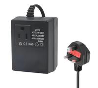 XEERUN 200W Step Down Power Voltage Converter Transformer, Step Down Transformer 220V/240V to 110V/120V, 200W US to UK Voltage Converter with Smart Temperature-Protected for Travel Hotel Household