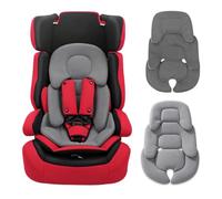 XEERUN Infant Car Seat Insert, 2-in-1 Newborn Car Seat Insert, Reversible Baby Stroller Cushion, Soft Stroller Cushion Pillow Insert, Baby Pram Liner for Car Seats, Bouncer, Strollers, Swing, Gray