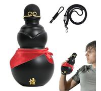 Xeihuul Chinese Gourd Bottle,900ml Chinese Drinking Wine Flask | Travel Drink Jug,for Students Travelers Gardeners Hiking Camping Trips Yoga Class Picnics Beach Gym Fans Collectors