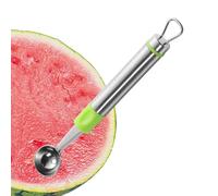Xeihuul Fruit Scooper | Long Handle Non-Slip Baking Scoop | Fruit Cutting Tools Baller,for Mango Papaya Ice Cream Cake Home Kitchen Dorm Restaurant Camping Party