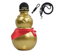 Xeihuul Gourd Water Bottle | 900ml Chinese Drinking Kettle,Travel Drink Jug,for Students Travelers Gardeners Hiking Camping Trips Yoga Class Picnics Beach Gym Fans Collectors