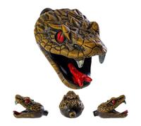 Xeihuul Halloween Snake Whistle,Snake Party Whistle | Portable Resin Halloween Prank Toy for Indoor Outdoor Decoration Haunted House Holiday Party Game Escape Room