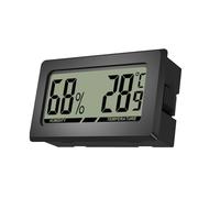 Xeihuul Small LCD Thermo-Hygrometer - LCD Thermograph Hygrometer Digital Meter | Instant Read Tester with High Accuracy for Indoor Outdoor Living Room Basement Refrigerator