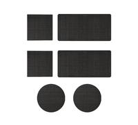 Xeihuul Trampoline Patch Repair Kit - 6pcs Self-adhesive Trampoline Patch Repair Kit, 3 Shape Patches, For Repairing Tears Or Holes In Trampoline Mats