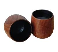 Xeihuul Wooden Whiskey Glass, Handcrafted Enhancing Wooden Tumbler, 2pcs Finished Old Fashioned Cup, Great Present for Men, Dad, Or Brother Groomsmen