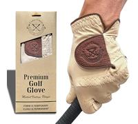 XEIRPRO Caddie Classic High End Vintage Mens Golf Gloves Made Exclusively from AAA Cabretta Leather, Long Lasting with Comfortable and Soft Feel Golf Glove for Men,
